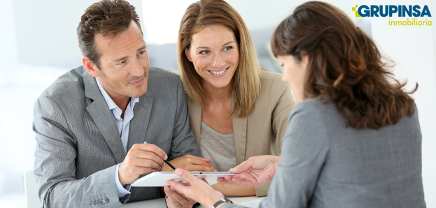 NEGOCIACIÓN, FIRMA DEL CONTRATO y ESCRITURA COMPRAVENTA.. GRUPIN, S.A.  en Almazora - Almassora